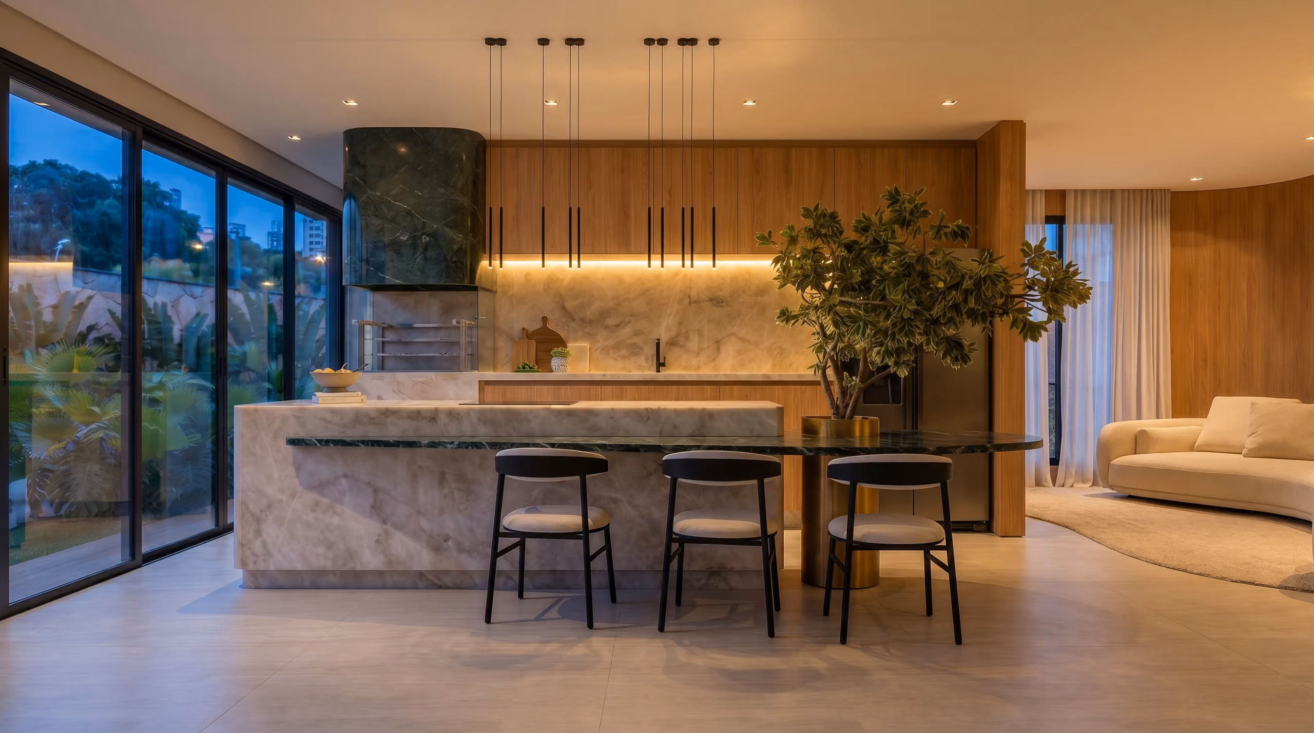 Render 3D de residencial — Casa TE, imagem 14