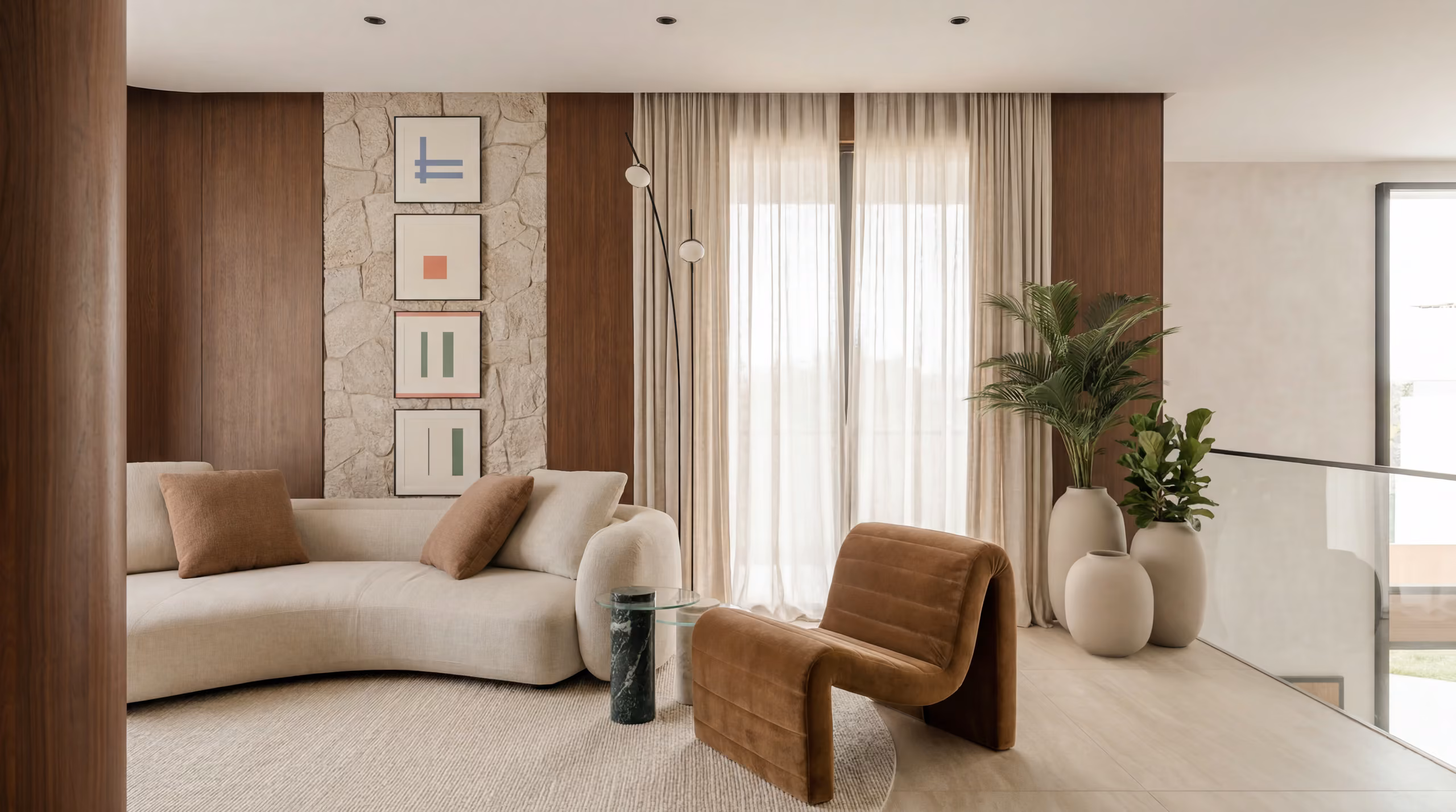Render 3D de residencial — Casa TE, imagem 8