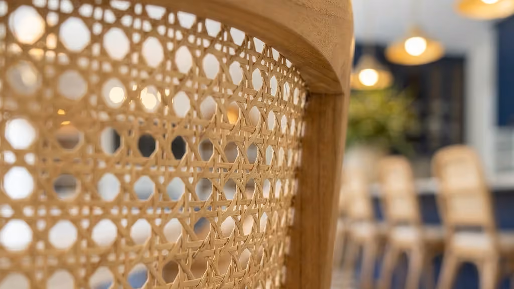 Render 3D de interiores — Cozinha Azul, imagem 4